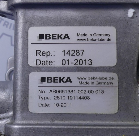 BEKA Zentralschmierung Mini 2 EA 2810-19114408