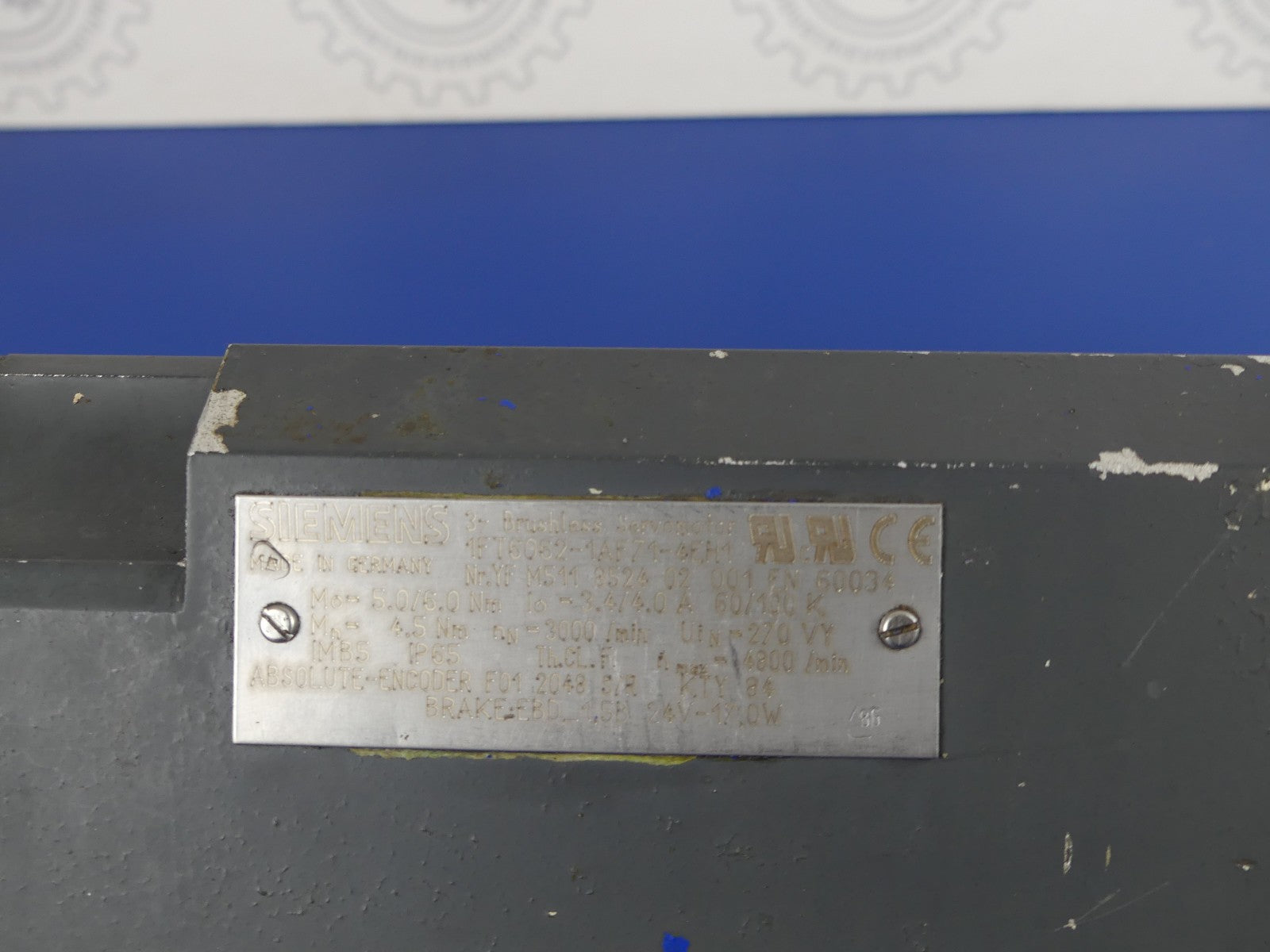 SIEMENS 1FT6062-1AF71-4EH1