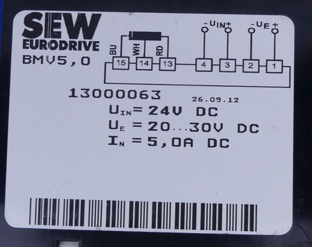 SEW EURODRIVE BMV 5