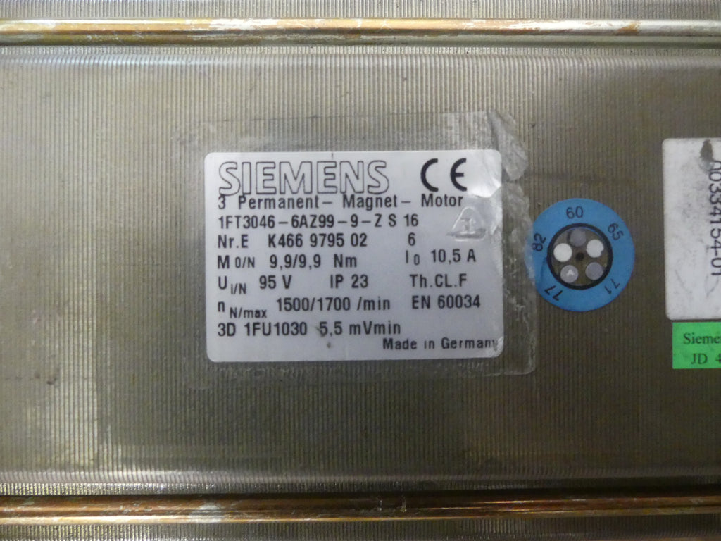 Siemens 1FT3046-6AZ99-9-ZS16
