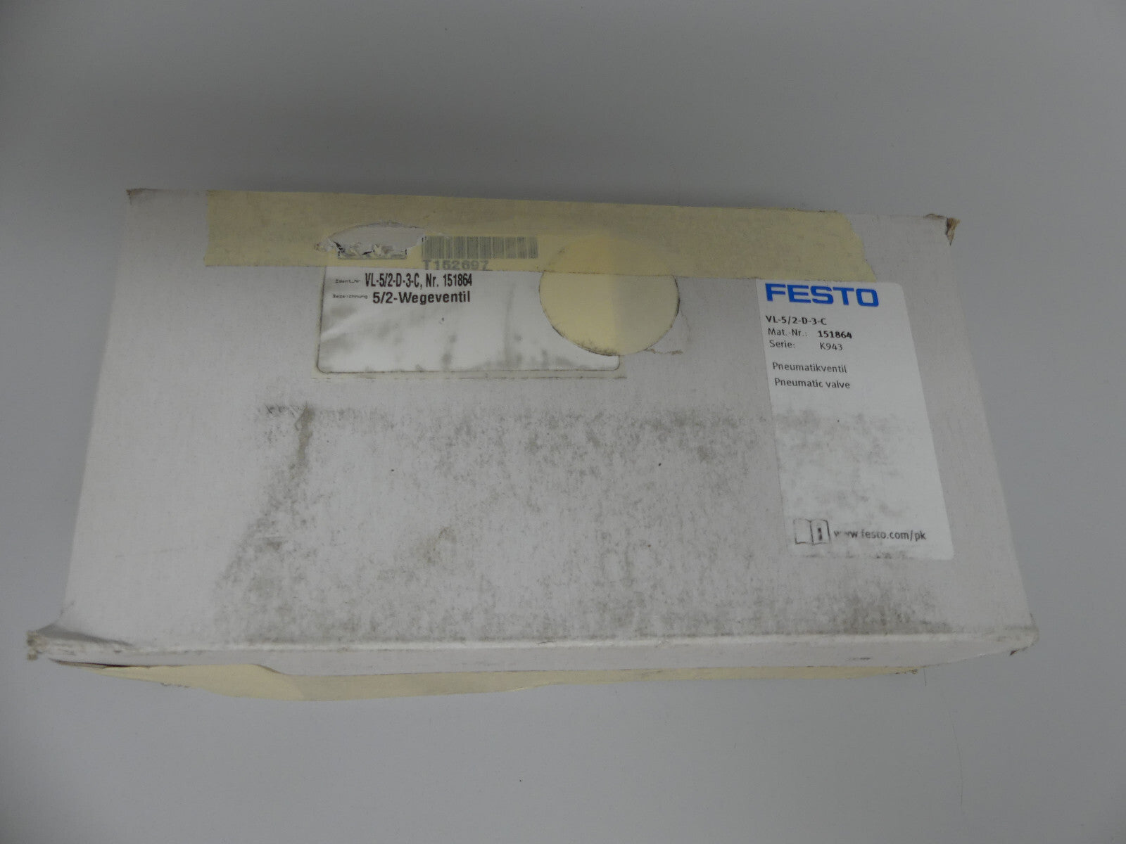 Festo VL-5/2-D-3-C 151864 Pneumatik Normventil