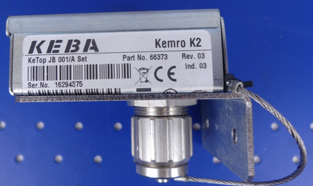 KEBA Kemro K2 Anschaltbox KeTop JB 001/A Set 66373 Rev. 03