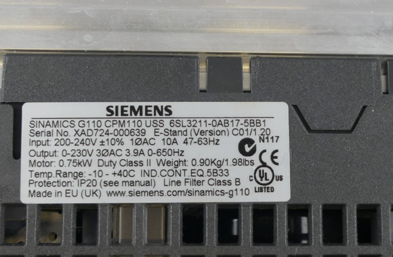 Siemens 6SL3211-0AB17-5BB1