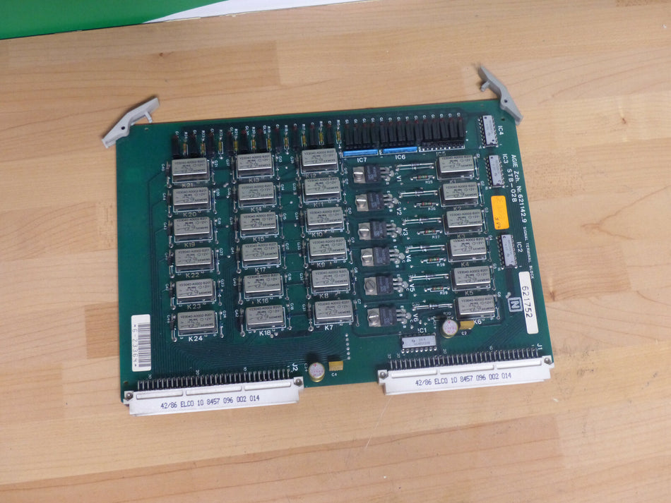 AGIE ZCH. Nr. 621142.9 stb-02 B singnal terminal block 