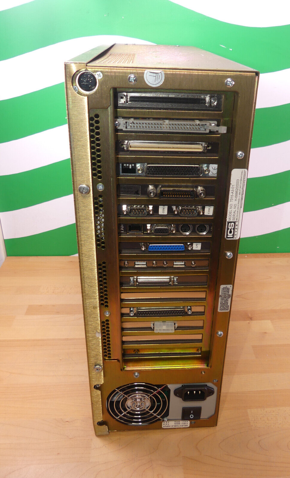 ICS Advent Industriecomputer Modell 7315-A3-01