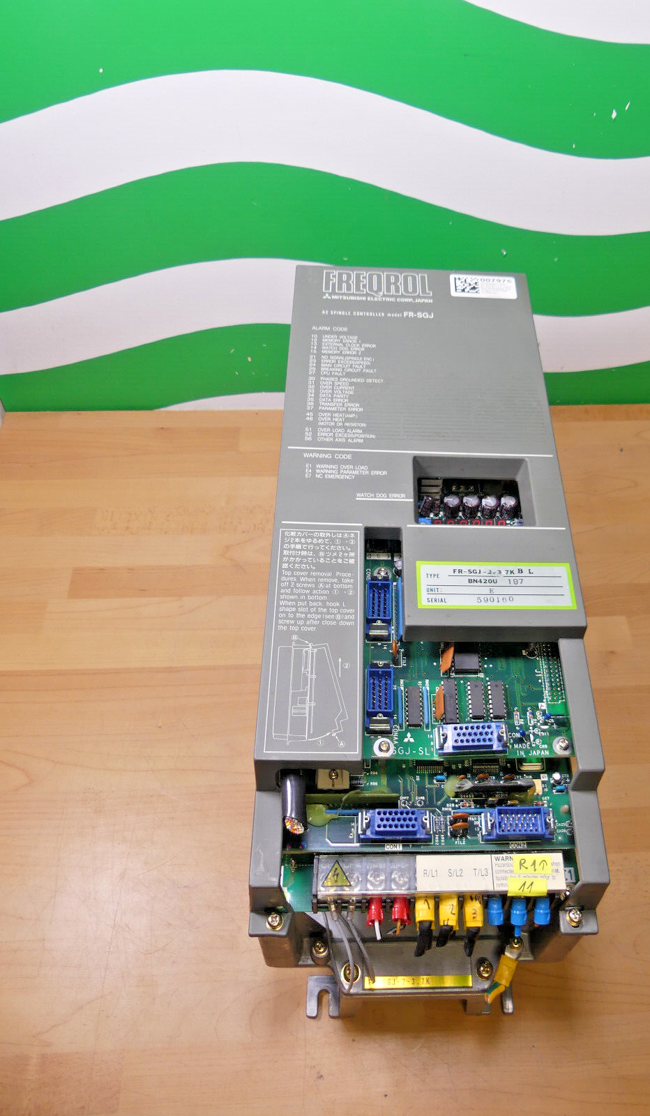 Mitsubishi Traub FR-SGJ-2-3.7K-BL Leicht Beschädgit s.Bilder