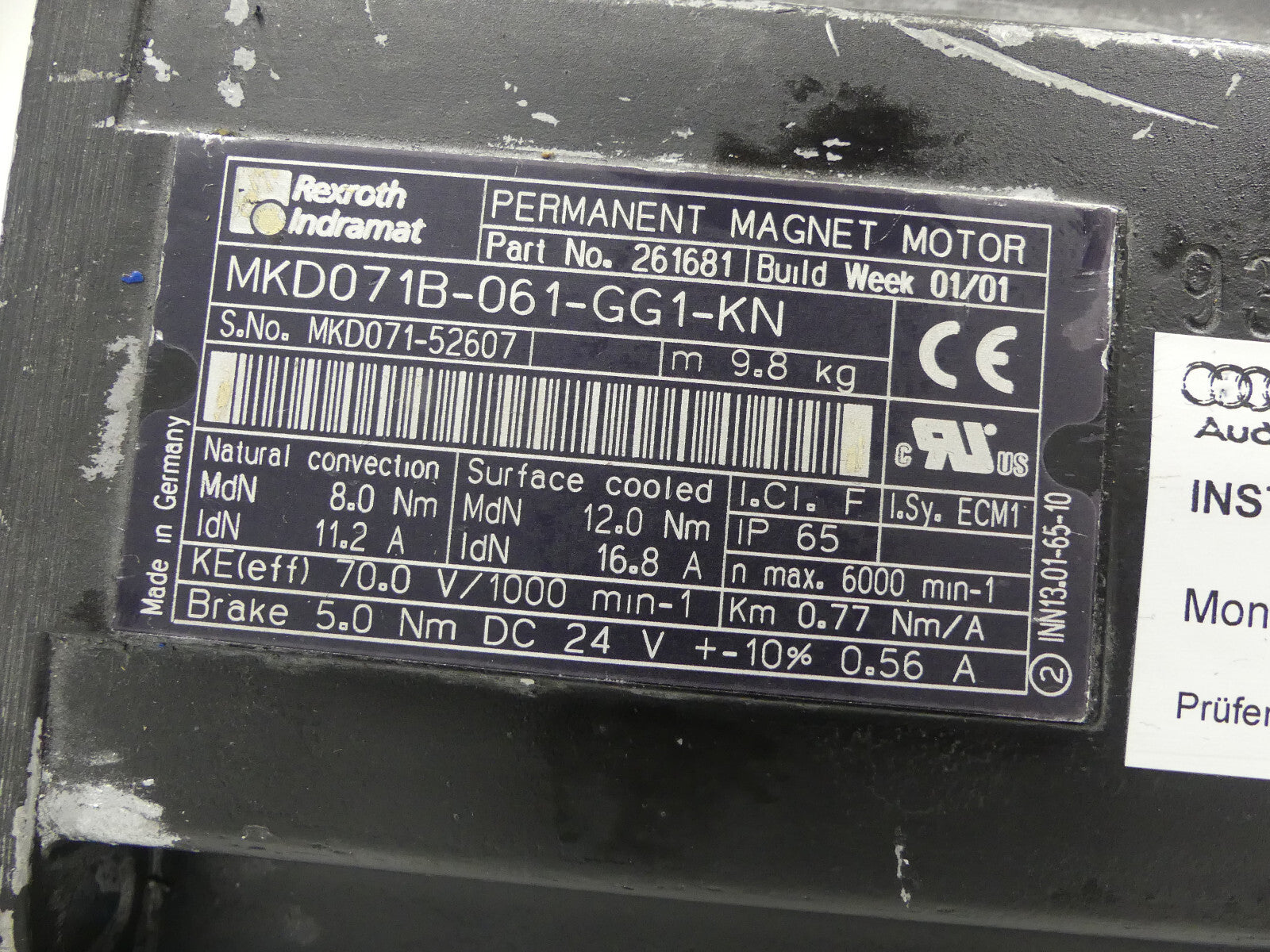 Rexroth MKD071B-061-CG1-KN