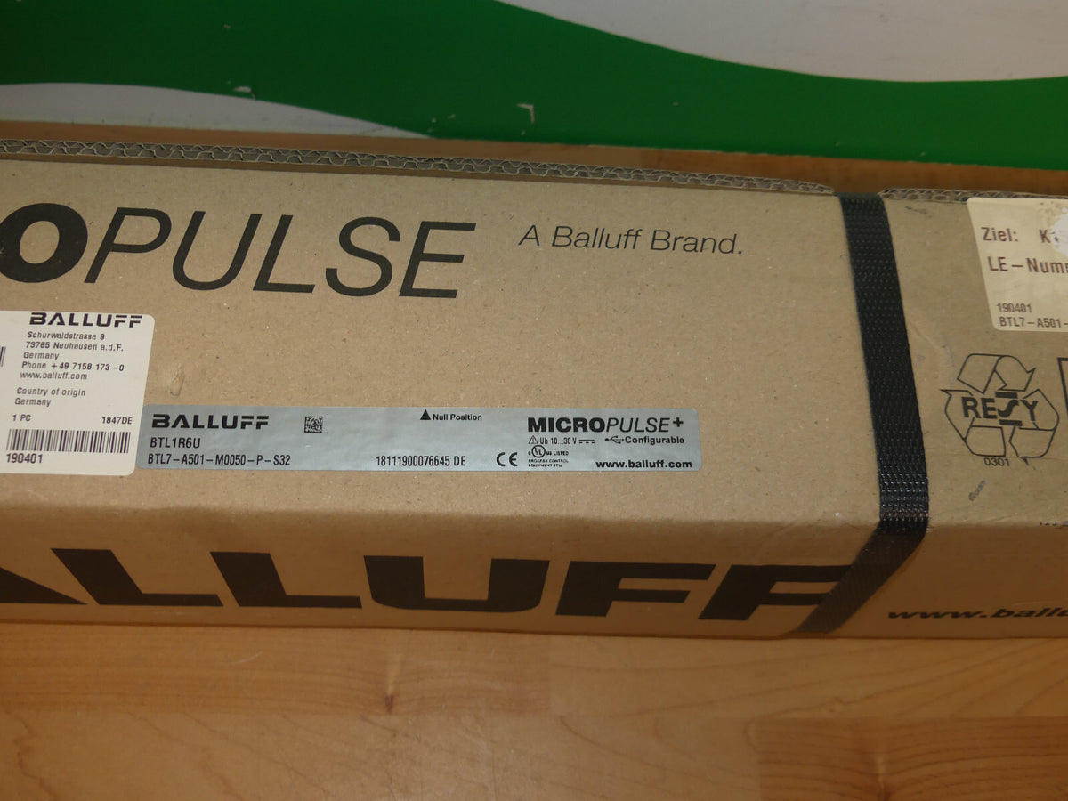 BULLUFF MICRO PULSE  BTL1R6U BTL7-A501-M0050-P-S32
