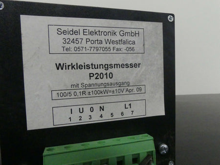 Seidel P2010