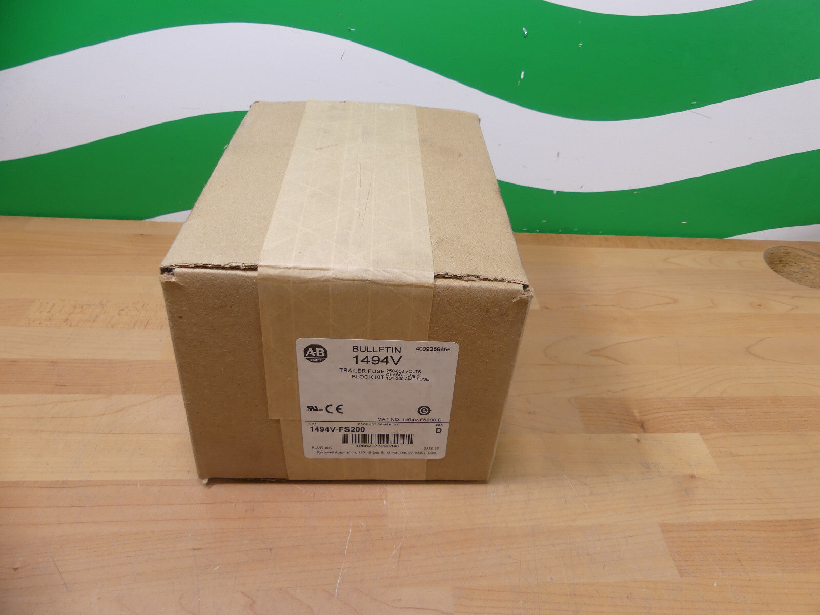 Allen Bradley 1494V-FS200 Sicherungsblock