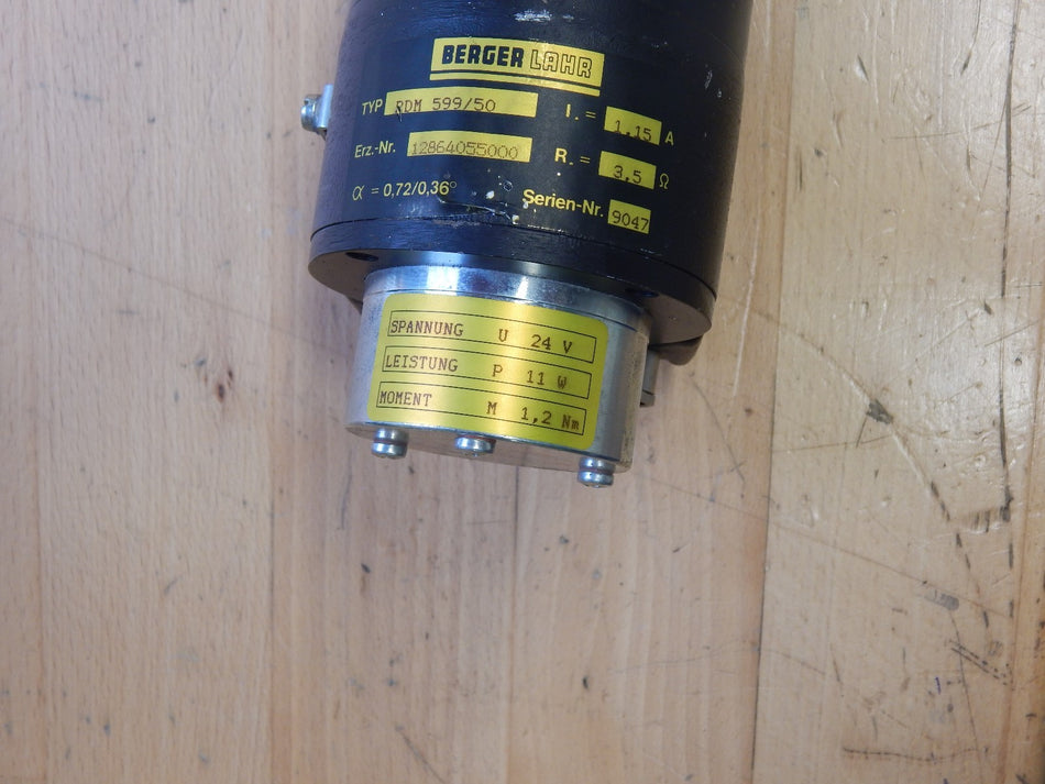 Berger Lahr Schrittmotor,RDM 599/50,RDM599/50