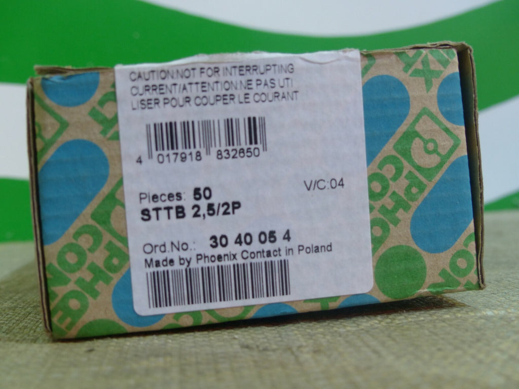 49x Phoenix Contact STTB 2,5/2P