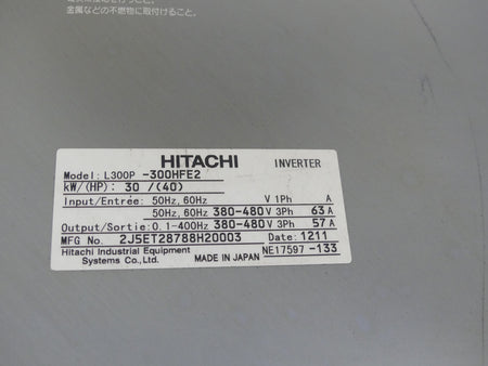 Frequenzumrichter Hitachi L300P - 300HFE2 s.Bilder