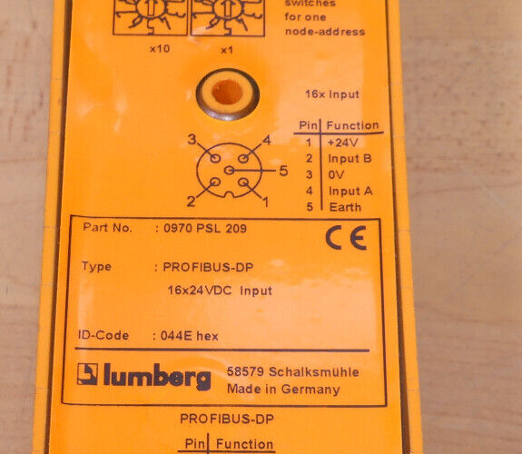 Lumberg Profibus-DP 0970 PSL 204 onhe Verpackung