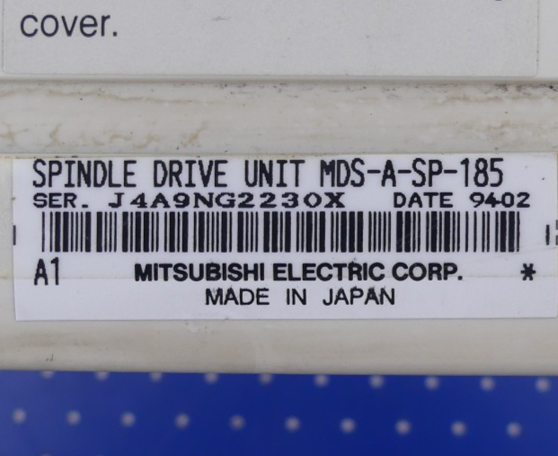 Mitsubishi Spindle Drive Unit MDS-A-SP-185
