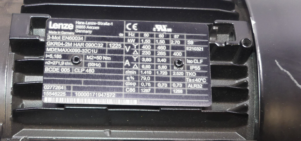 Lenze GKR04-2M HAR 090C32  1225