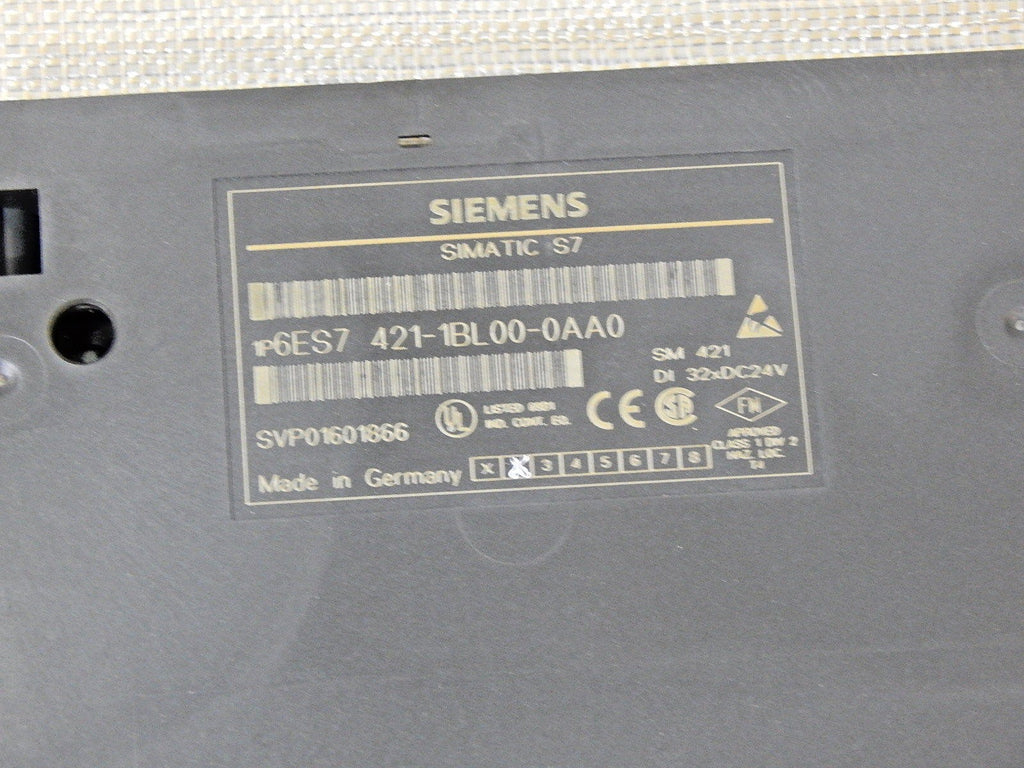 SIEMENS SIMATIC S7  6ES7421-1BL00-0AA0// 6ES7 421-1BL00-0AA0 Vers. 02