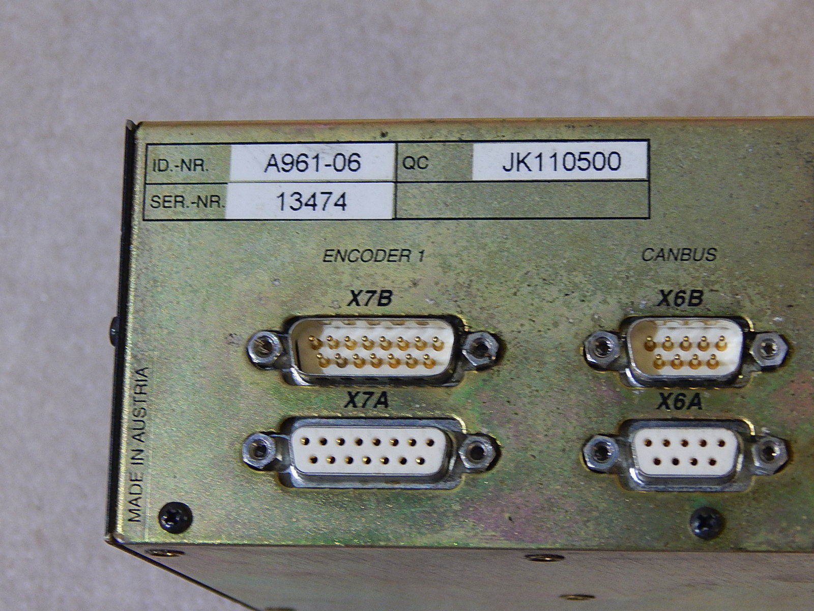 TEAM ELECTRONICS  MOVEisto Grundeinheit  A961-06  Used