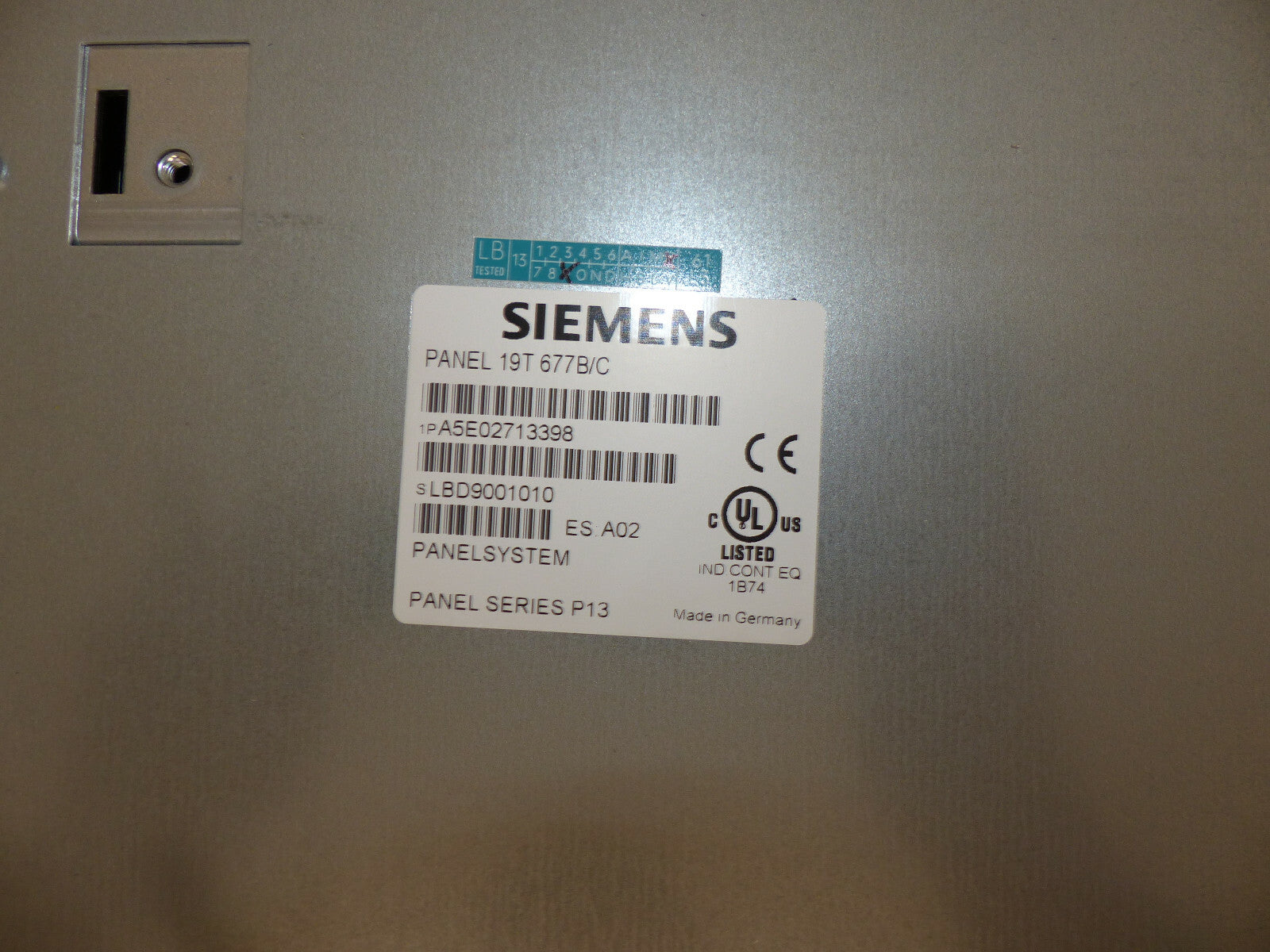 Siemens Simatic Panel PC Touch 19T 677B/C A5E02713398 S. Bilder