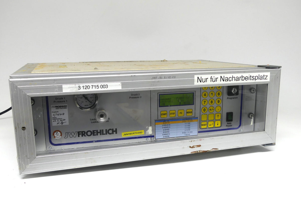 JW Froehlich Lecktestgerät MPS 20