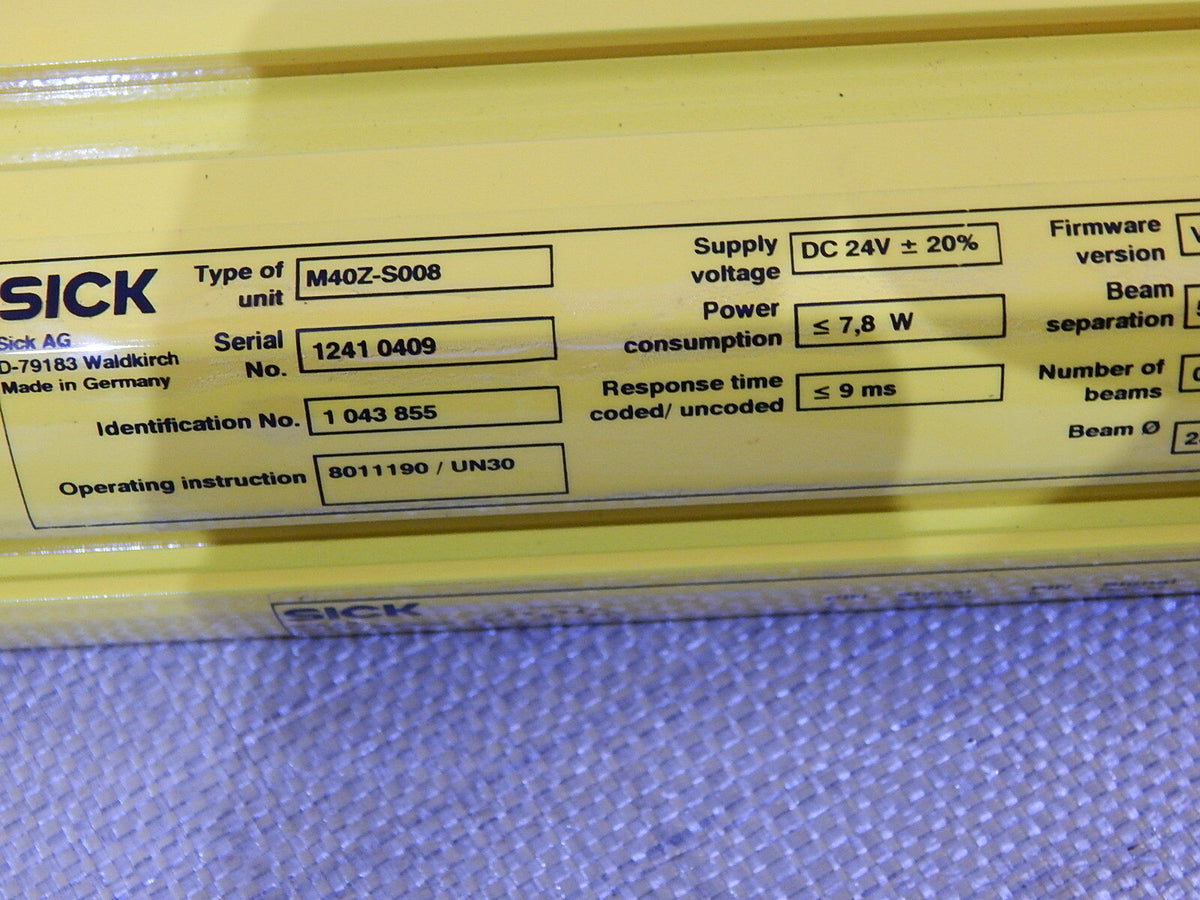 SICK M40Z-S008 Sicherheits-Lichtschranke M4000 Standard AP