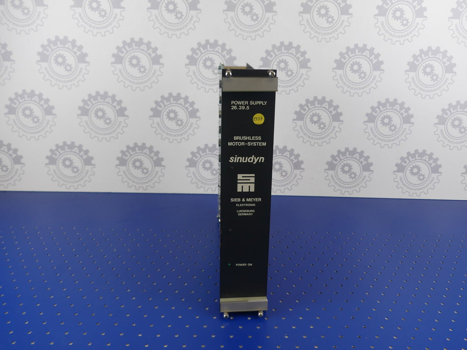 SIEB&MEYER 26.39.5 POWER SUPPLY