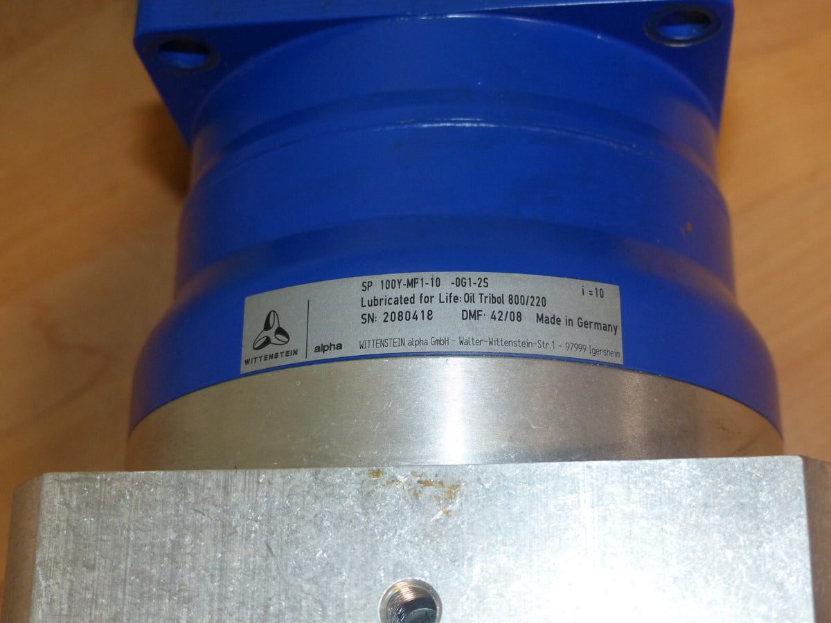 Wittenstein Alpha sp100y-mf1-10-0g1-2s used s.Bilder