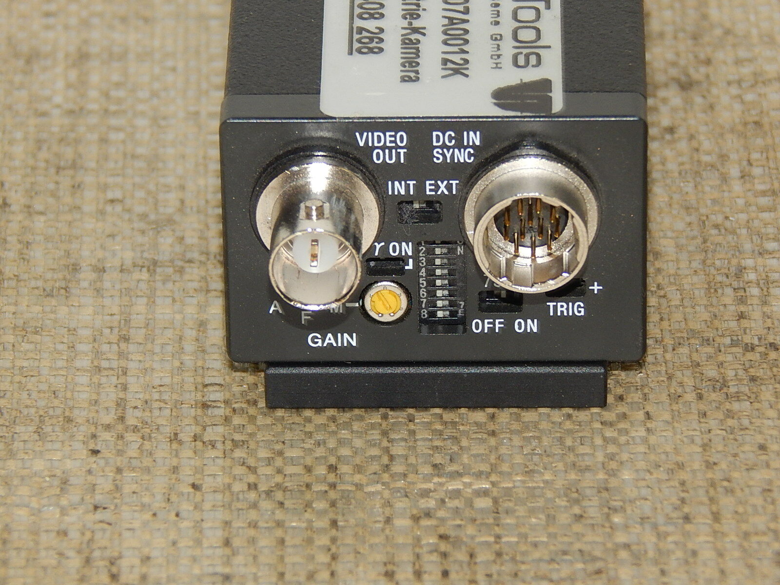  VISIONTOOLS  07A0012K VISION TOOLS VT-Industrie-Kamera used