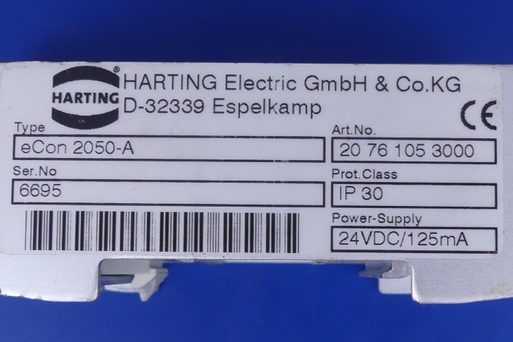 HARTING ELECTRIC eCON 2050-A  20 76 105 3000 Ethernet Switch