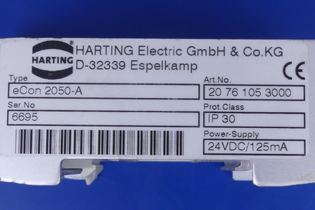 HARTING ELECTRIC eCON 2050-A  20 76 105 3000 Ethernet Switch