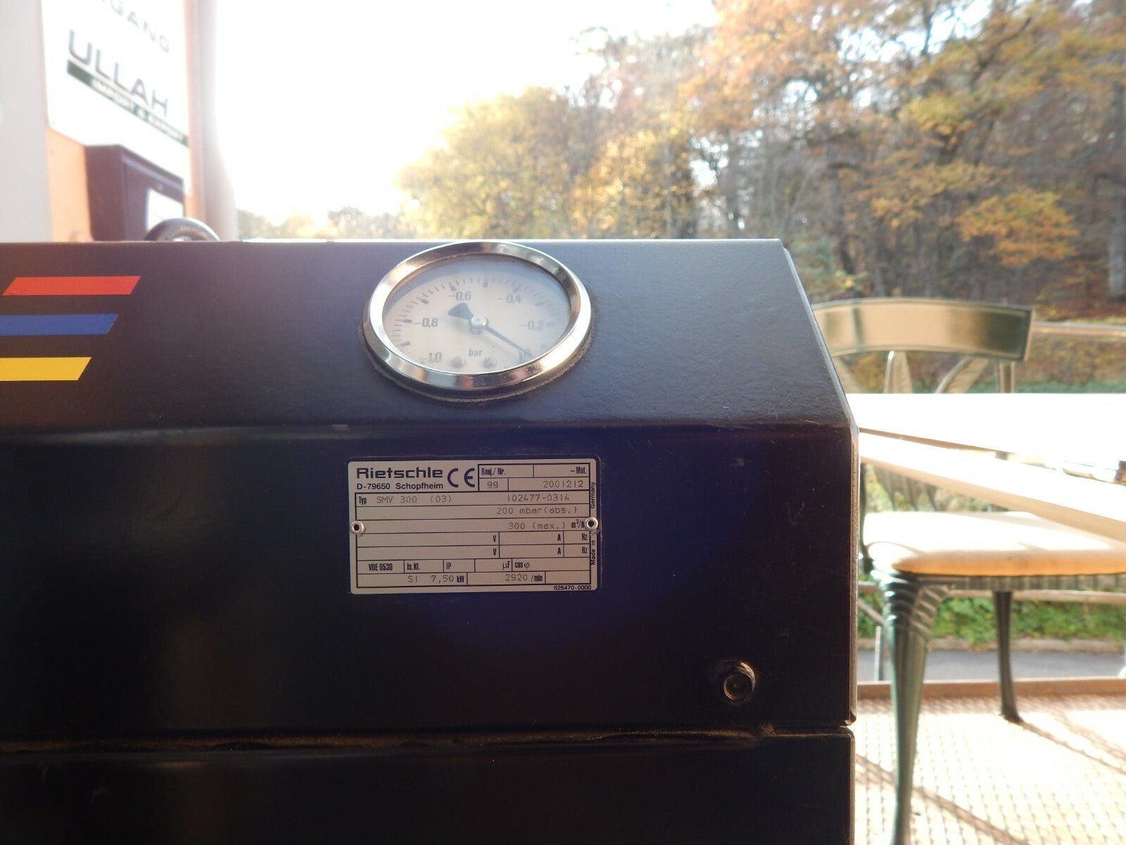 RIETSCHLE COVAC  SMV 300  (03) VAKUUM PUMPE USED  S.BILDER
