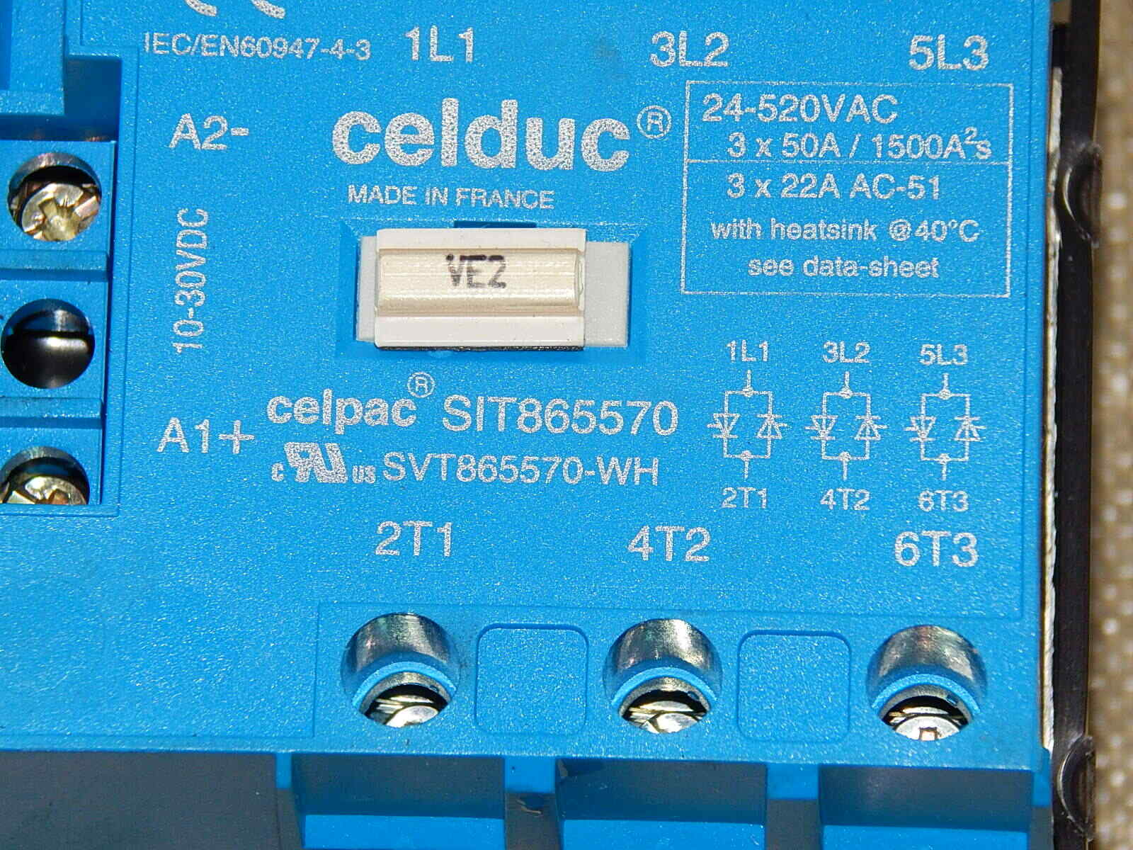 Celduc SIT865570 Halbleiterrelais SVT865570-WH  used