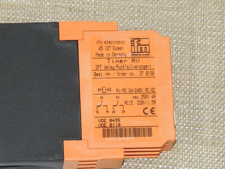 ifm Timer Relay DT-0130  24-240VAC/DC  DT0130 New