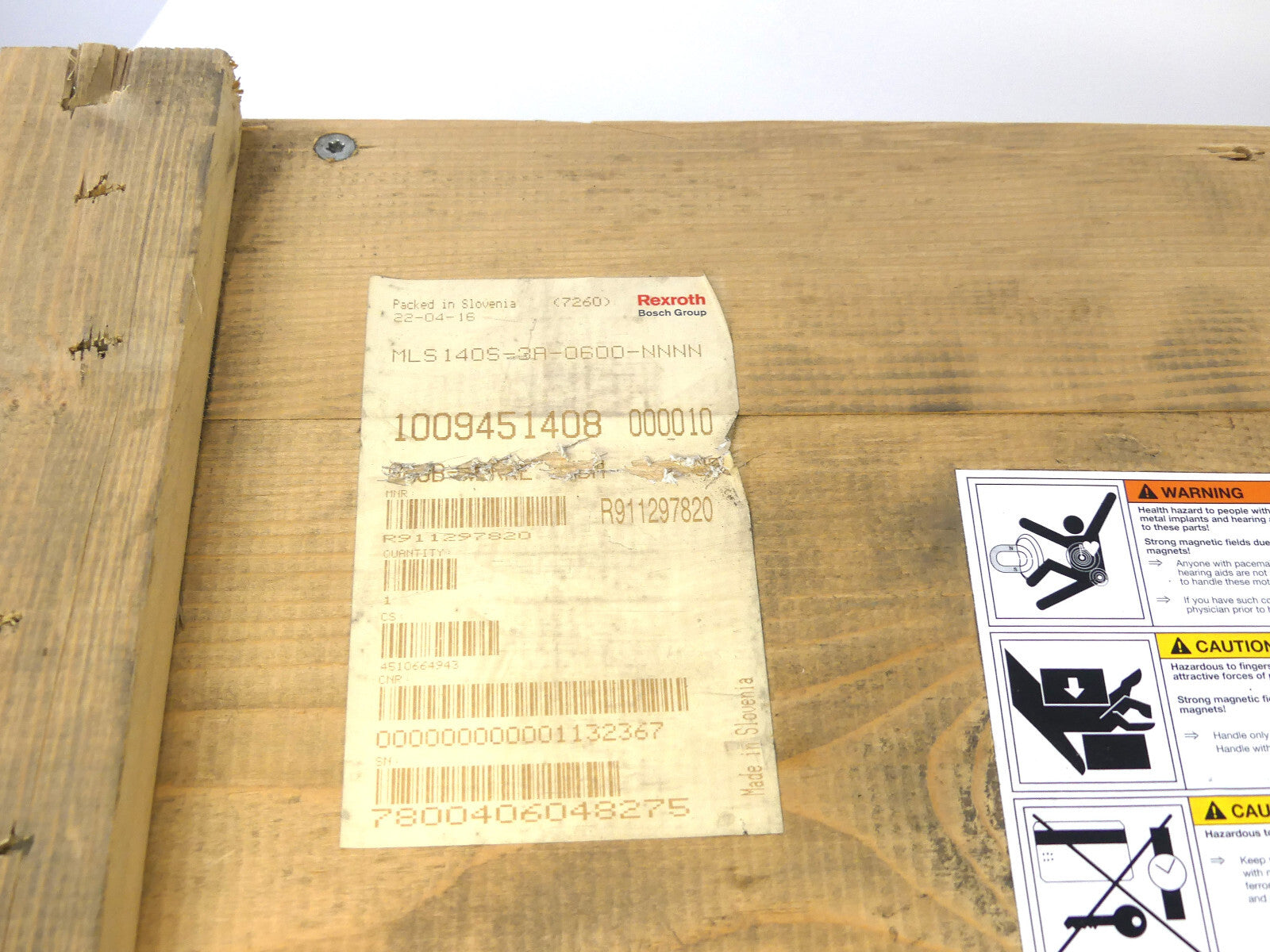 Rexroth MLS140S-3A-0600-NNNN