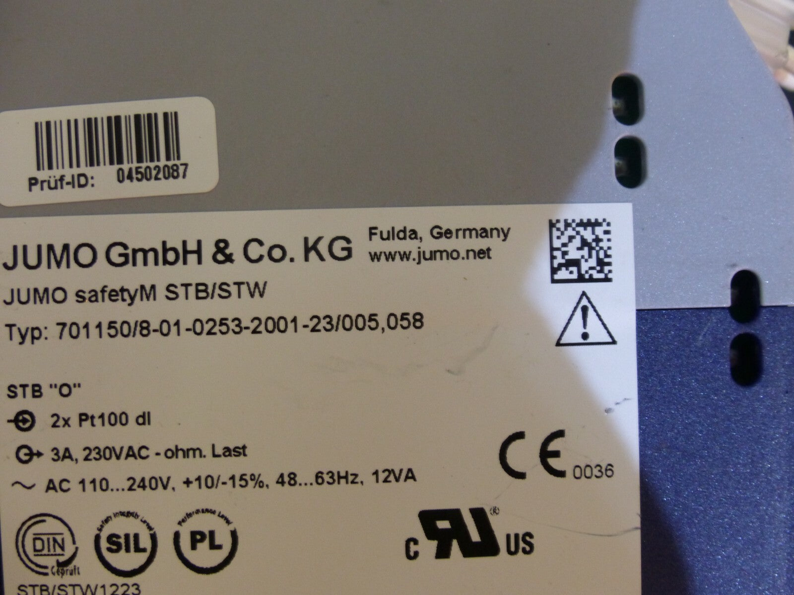 Jumo safetyM STB/STW