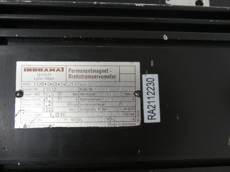Indramat MAC112B-0-GD-3-C/130-A-0