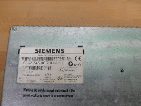 Siemens TP 270 Touchpanel 6AV6 545-0CC10-0AX0   6AV65450CC100AX0 s.Bilder