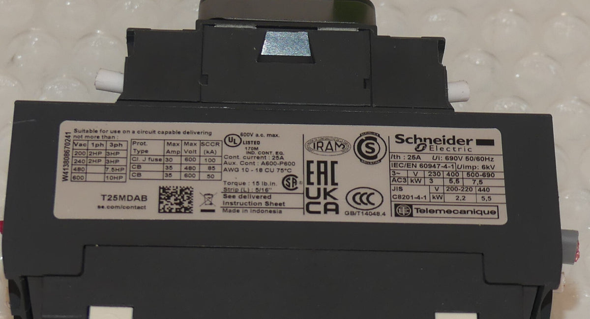 Schneider Electric Schütz LC1DT25 TeSys