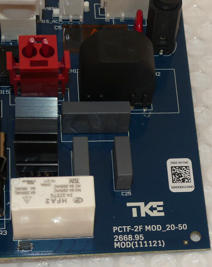 ThyssenKrupp Thyssen  TKE Aufzüge PCTF-2F MOD _20-50 2668.95 Steuerplatine