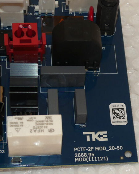 ThyssenKrupp Thyssen  TKE Aufzüge PCTF-2F MOD _20-50 2668.95 Steuerplatine
