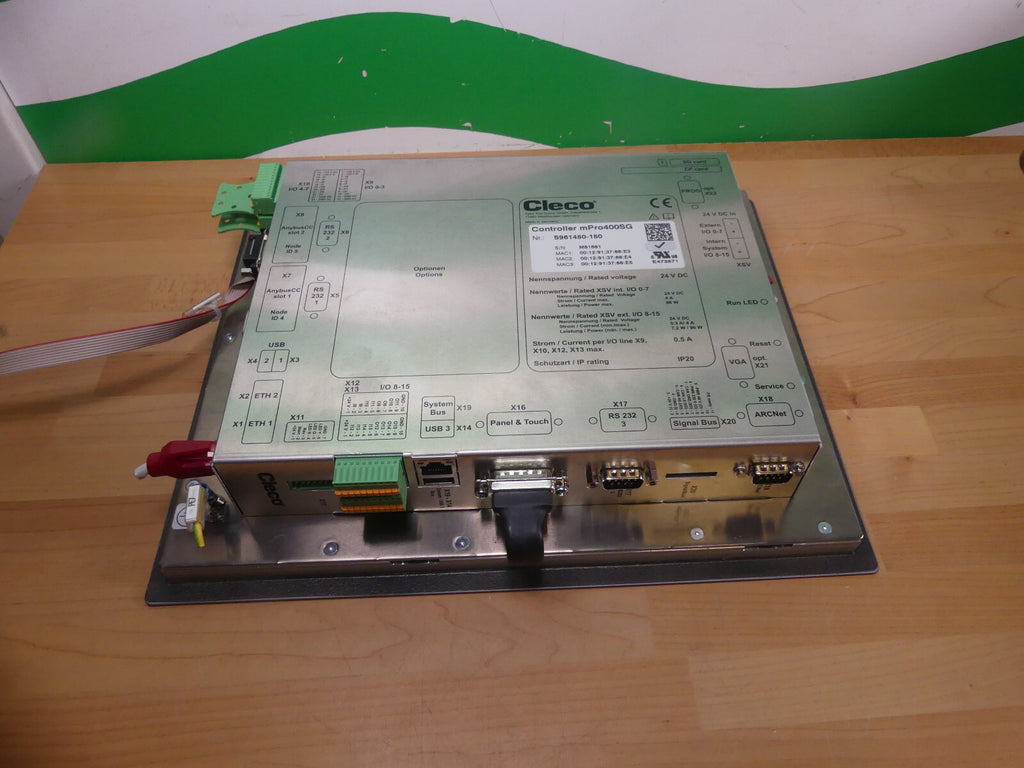 Cleco Controller mPro400SG Panel Display S961450-150