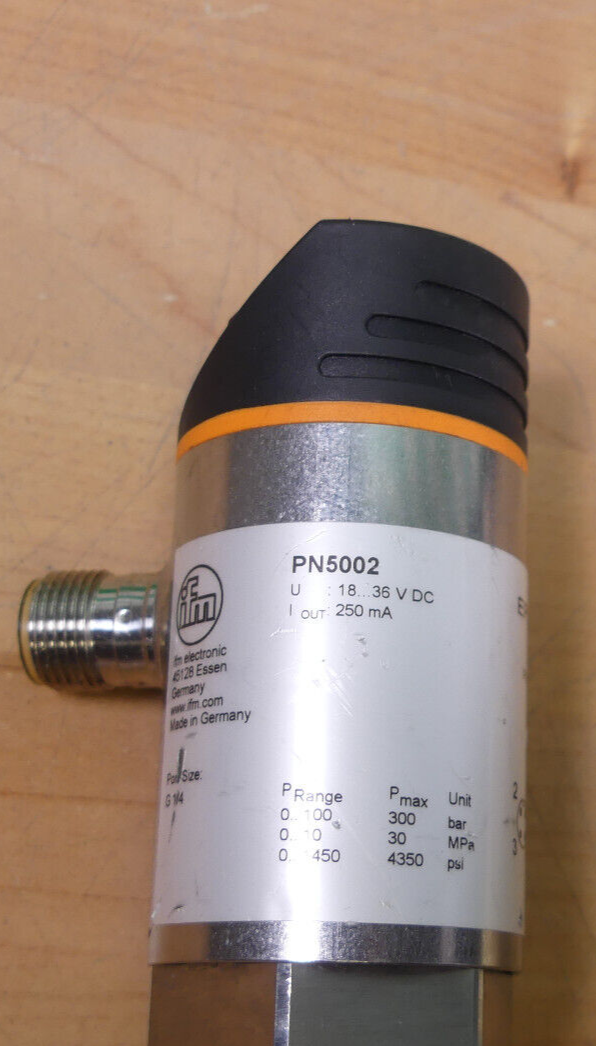 IFM Drucksensor PN5002 onhe Verpackung