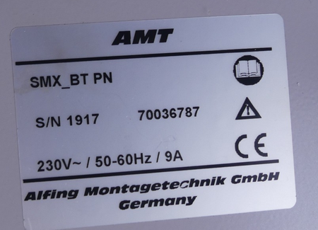 AMT Schraubersteuetung SMX_BT PN 70036787