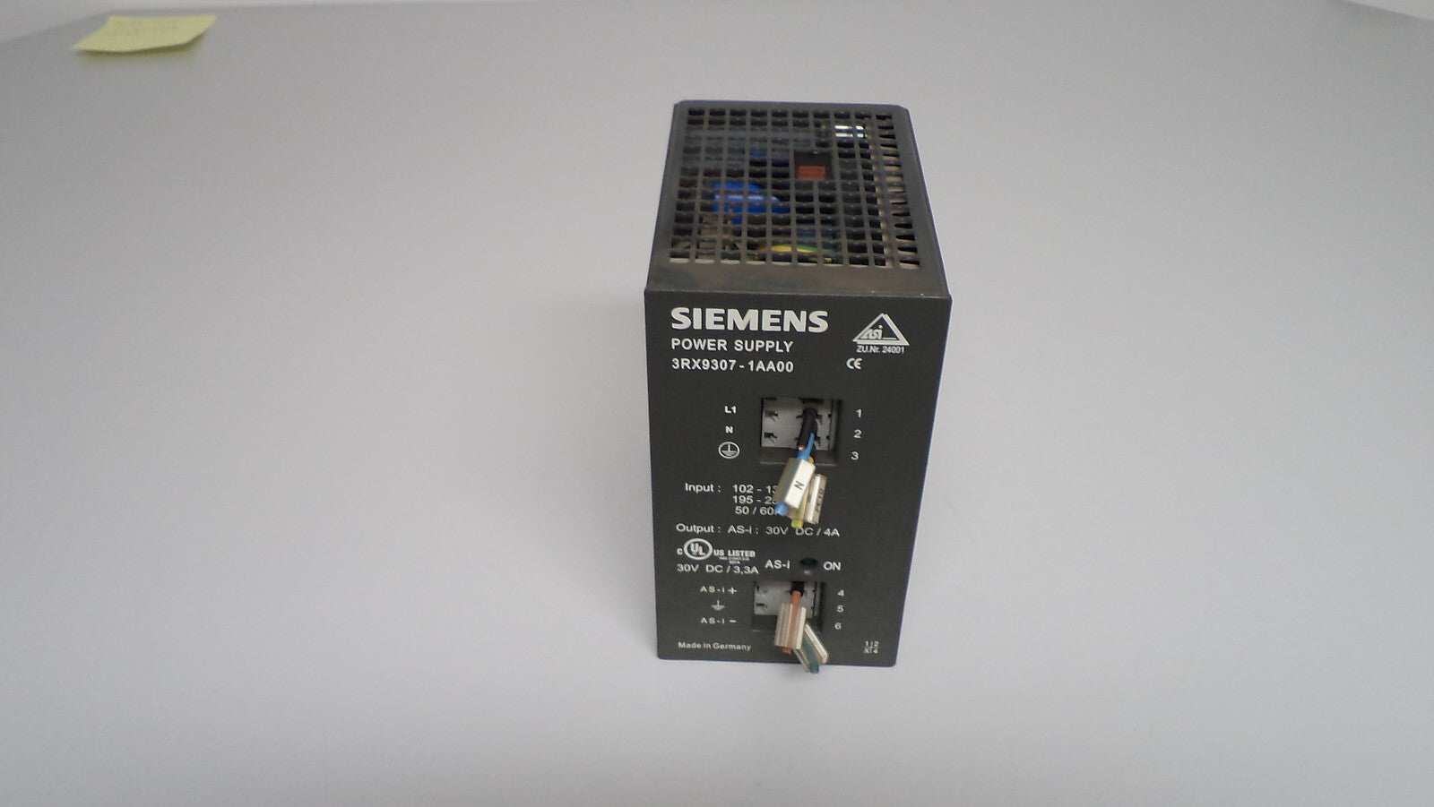 Siemens Power Supply 3RX9307-1AA00
