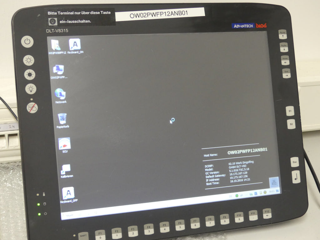 Advantech Dlog DLT-V8315 Fahrzeugterminal