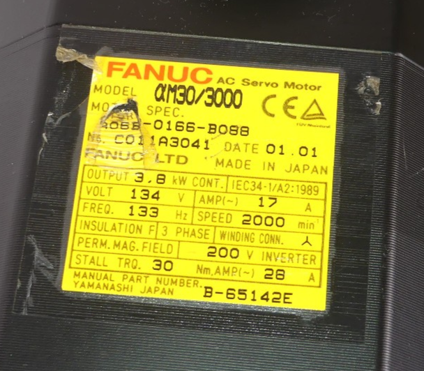 FANUC A06B-0166-B088 AM30/3000