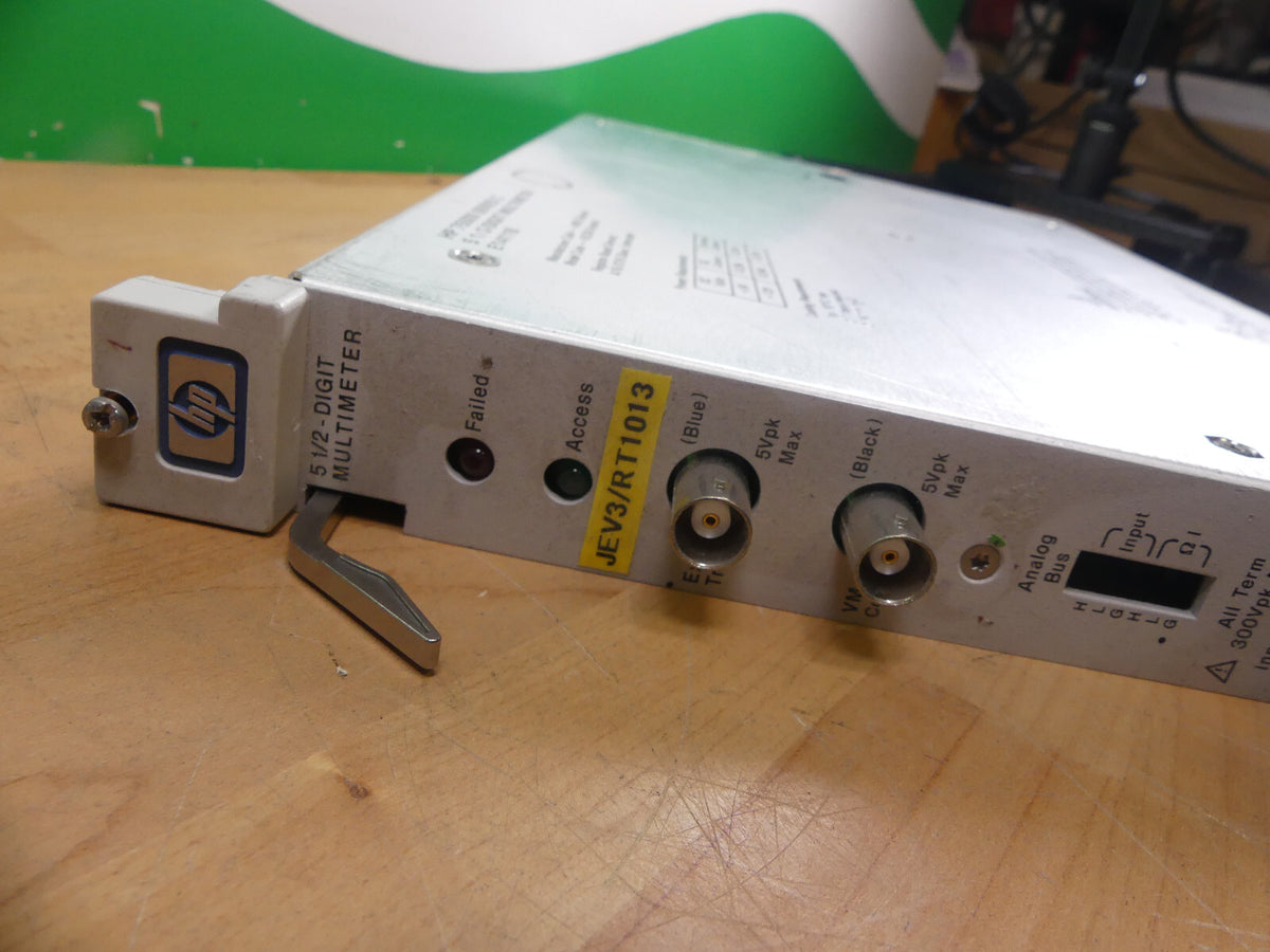 HP E1411B 5 1/2 - DIGIT Multimeter Hewlett Packard HP 75000  Series C