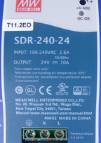 MW Mean Well DR-240-24 Stromversorgung DR 240 24