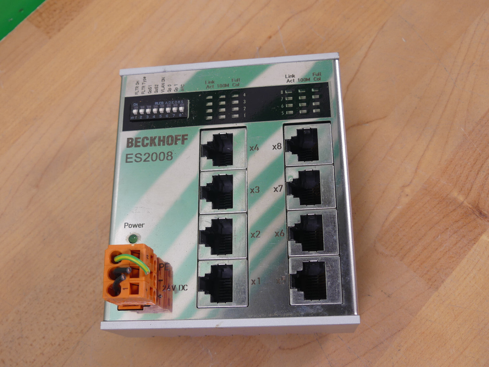 Beckhoff Ethernet Switch ES2008-0000 used