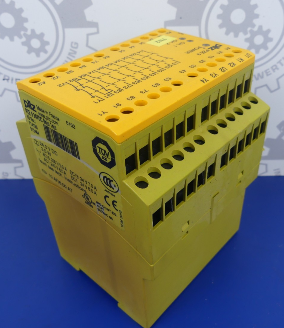 Pilz PZE 9 24VDC 8n/o 1n/c 774150812444